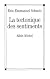 La tectonique des sentiments