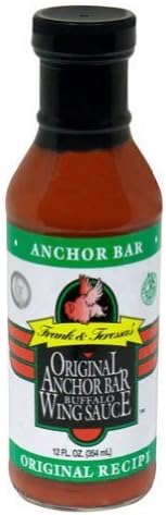 Anchor Bar, Sauce Wing Original 12 FO (Pack of 2)