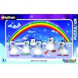 Nathan - 86029 - Puzzle - Cadre 15 Pièces - Séance de coloriage