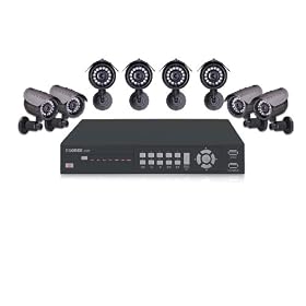 Lorex LH108321C8B 8-Camera Network Video Surveillance System with 320GB H.264 DVR