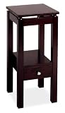 Winsome Wood 92714 Linea Phone Stand with Chrome Accent (Espresso)