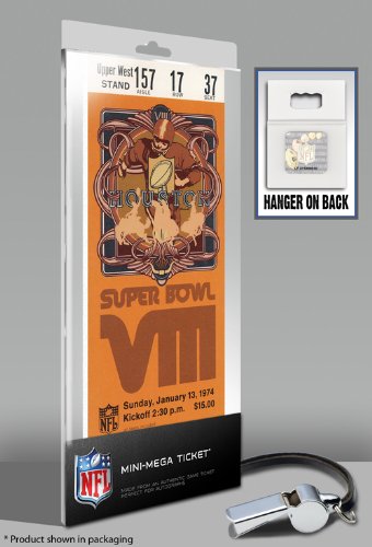 Super Bowl VIII (8) Mini-Mega Ticket