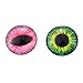 Souarts Mix Randomly Lucky Evil Eye Glass Flatback Scrapbooking Dome Cabochons 20mm Pack of 10pcs