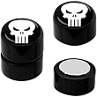 The Punisher Magnetic Plug Earrings Set