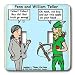 Londons Times Famous People Places Books Cartoons - Penn and William Teller - Light S...