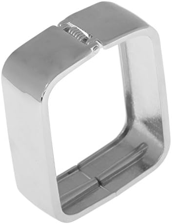 SOU Women Punk Exaggeration Square Alloy Cuff Bracelet Statement Jewelry Silver