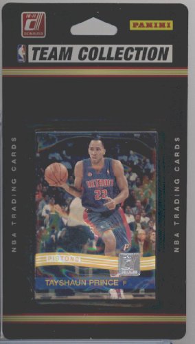 2010 / 2011 Donruss Basketball DETROIT PISTONS Team Set - 9 Cards Including Ben Gordon, Tracy McGrady, Richard Hamilton, Ben Wallace, Tayshaun Prince, Greg Monroe Rookie and more!