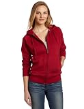 Dickies Womens Zip Hoodie Shirt With Rib Knit