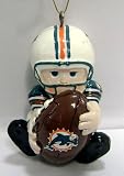 NFL Miami Dolphins Little Fan Touchdown Christmas Ornament #10707