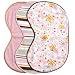 JJ Cole Burp Cloth Set Girl