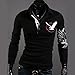 Fashion New Men's Stylish Casual Polo Shirt Slim Long Sleeve T-Shirts