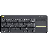 Logitech Wireless Touch Keyboard K400 Plus with Built-In Touchpad for Internet-Connected TVs