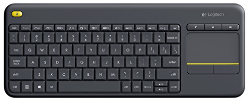 Logitech Wireless Touch Keyboard K400 Plus, Touchpad Keyboard for Internet-Connected TVs