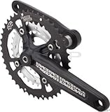 Race Face Ride Mountain Bike Crankset (Black, 175-mm 22/32/44T, 9 Speed)