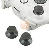 Controller Thumb Joysticks for Microsoft xBox 360, Grey [2-pack]