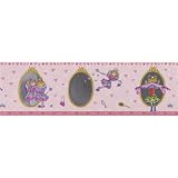 Rasch Tapete 155532 Papierborte ""Lillifee"" rosa f&uuml;r Kinder