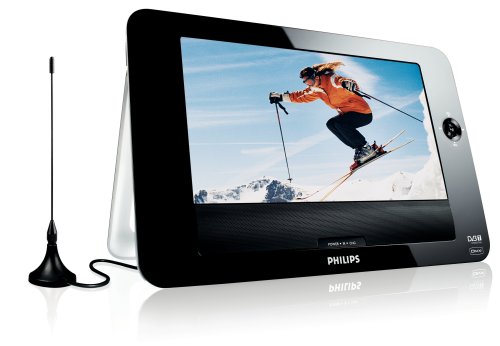 City Travel Guides Discounted  Elektronik : Philips PET 835 Tragbarer DVD-Player 8.5-Zoll Display (DivX-zertifiziert, USB, DVB-T) schwarz