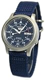 Seiko 5 Men's Nylon Band Self-Winding Automatic Watch Model SNK807K2