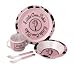 Lil' Cow Pokie Melamine Set/5 Girl Dishes