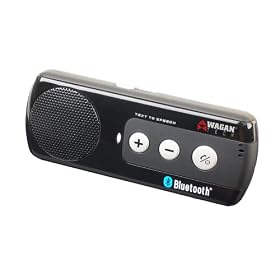 Wagan EL2564 Bluetooth Wireless Handsfree Car Kit with Text to Speech Technology