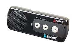 Wagan EL2564 Bluetooth Wireless Handsfree Car Kit with Text to Speech Technology