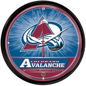Buy Colorado Avalanche Wall Clock by FansEdge