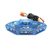 NEW Audio Video AV A/V RCA Video Game Selector Switch For PS2 Xbox DVD