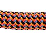 Edelrid Harrier 10mm Bi Color Dry Shield Dynamic Climbing Rope 60 meter Night Sahara Black Orange