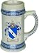 Joiner Family Crest Stein / Coat of Arms beer mug