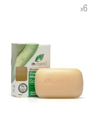 Dr Organic Set 6 Saponi Aloe Vera 100 g cad.