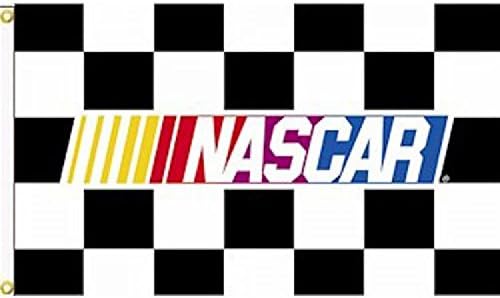 NASCAR CHECKERED 3 X 5 BANNER FLAG
