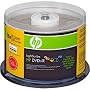 HP LightScribe 16X DVD+R 4.7GB Blank Media (50 Pack)