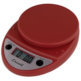 Buy Escali Primo Digital Scale, Warm Red