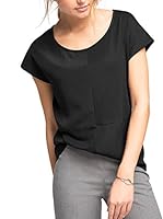Esprit Collection Camiseta Manga Corta (Negro)