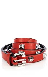 Modern Minimal Bright Studded Belt