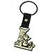 Mickey Mouse Letter L Brass Key Chain