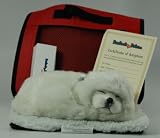 Perfect Petzzz Maltese Puppy Dog Breathing Pet Red Toto and Bed NEW!