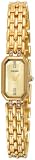 Pulsar Womens Crystal Accented Gold Tone Stainless Steel Watch PEX540