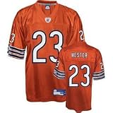 Devin Hester Orange Reebok NFL Premier Chicago Bears Jersey - X-Large