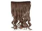 Stylish Long Curly Wavy Hair Extension Wig 4 Colors Available