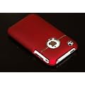 New Stylish CHROME Series Hard Case Cover Fits iphone 3 & 3GS including Screen Protector and Cloth Exclusive by Youngs