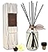 LOVSPA Smoked Vanilla Bean Reed Diffuser Set - Scented Stick Room Freshener Warm, Sultry Blend of Smoked Tahitian Vanilla, Sandalwood, Leather & Southern Bourbon - Made in The USA