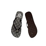 【TORY BURCH】トリーバーチ ビーチサンダル　FLIP FLOP 6.Brown Small Logo[並行輸入品]