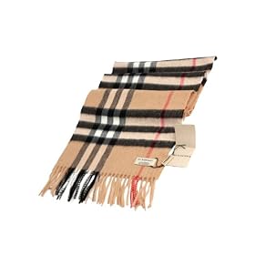 Burberry Cashmere Scarf - Camel Giant Nova Check