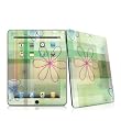 Plaid Flower Design Protective Decal Skin Sticker for Apple iPad 1st Gen Tablet E-Reader