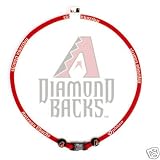 Phiten MLB Authentic X30 Necklace  Arizona Diamondbacks  22 Inches