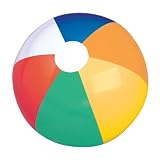 Jumbo Inflatable Beach Multi-Color Ball 24"