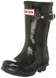 Hunter Original Kids Gloss Black Wellington Boot W23991 2 UK