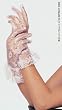 Lace Wrist Lengh Ruffle Gloves