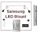 Mount World LED01 Samsung Ultra Slim Wall Mount WMN1000B Alternative for Samsung LED 40 42 46 55